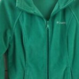 Womens 3x green columbia fleece